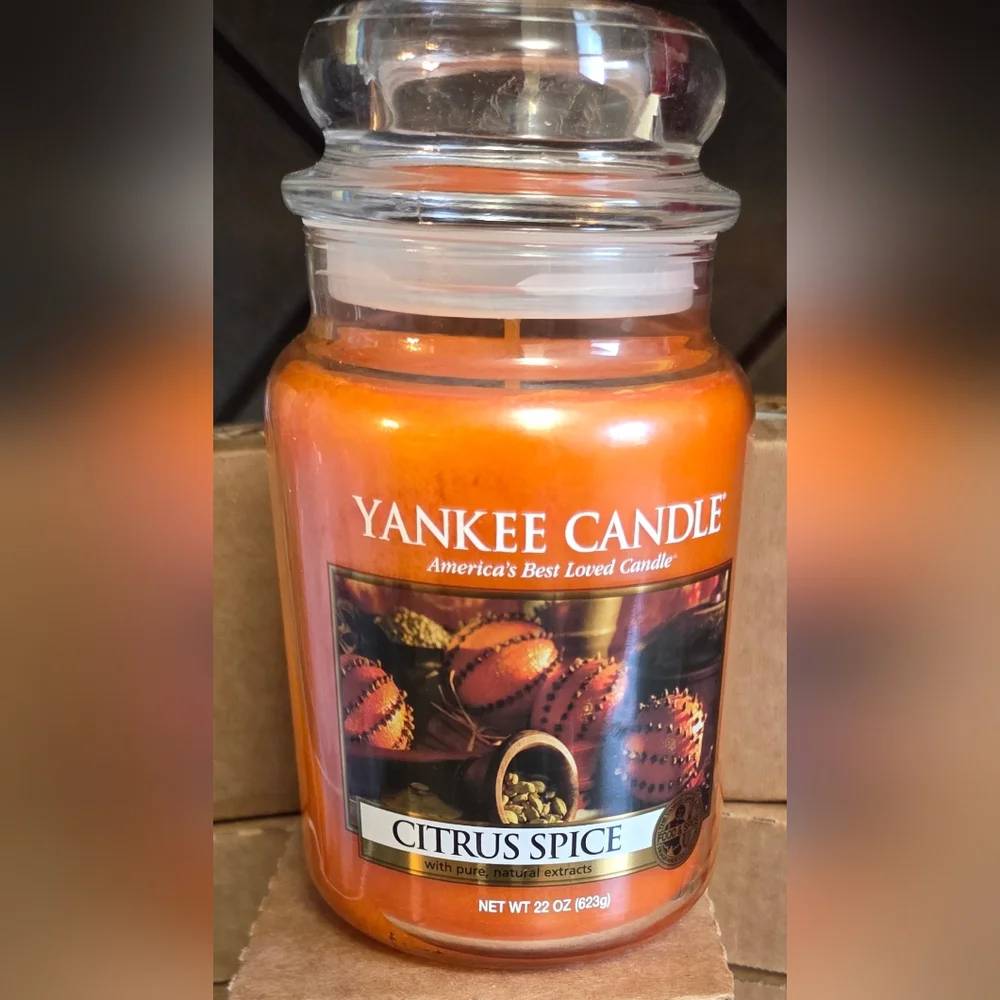 🔺️🆕️🔺️Yankee Candle- Citrus Spice🔷️
